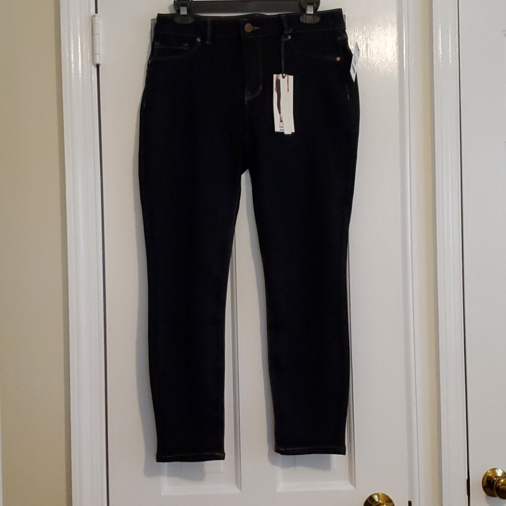 High Waist, Ankle Jeans